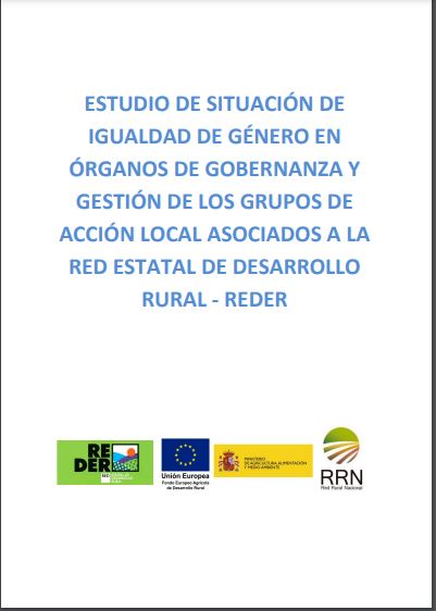 Estudio de igualdad en órganos de gobernanza y gestión de los GAL-realizado por REDER a través de la RRN
